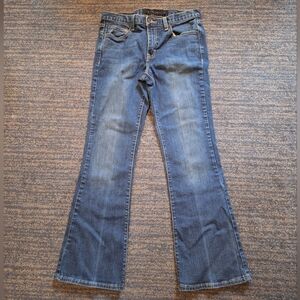 Calvin Klein Jeans Blue Flare Wide Leg Denim